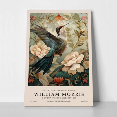 Πινακας σε καμβά WILLIAM MORRIS - HUMMING BIRD 2 - William Morris
