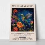 Πινακας σε καμβά WILLIAM MORRIS - HUMMING BIRD 3