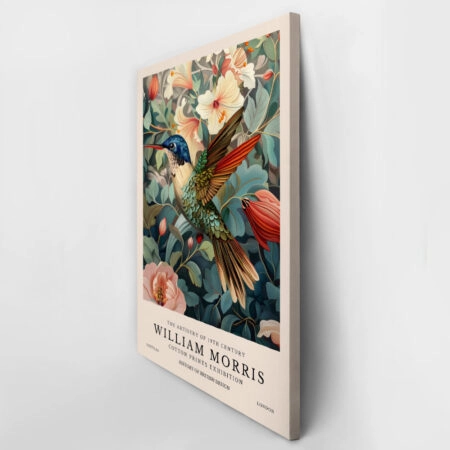 Πινακας σε καμβά WILLIAM MORRIS - HUMMING BIRD 4 - William Morris Sticky 2
