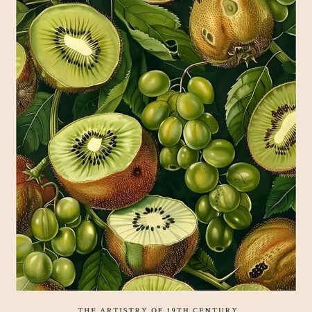 Πινακας σε καμβά WILLIAM MORRIS - KIWI FRUIT - William Morris Sticky 5