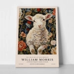 Πινακας σε καμβά WILLIAM MORRIS - LAMB
