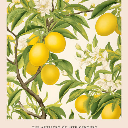 Πινακας σε καμβά WILLIAM MORRIS - LEMON TREE - William Morris Sticky 5