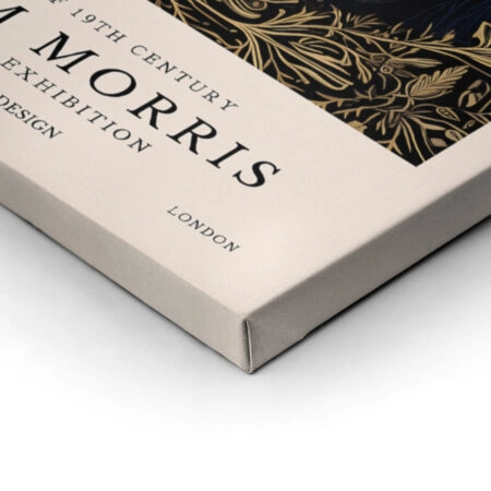 Πινακας σε καμβά WILLIAM MORRIS - MOON AND STARS 3 - William Morris Sticky 1