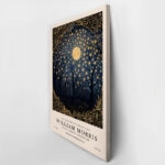 Πινακας σε καμβά WILLIAM MORRIS - MOON AND STARS 3