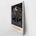 Πινακας σε καμβά WILLIAM MORRIS - MOON AND STARS 4