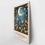 Πινακας σε καμβά WILLIAM MORRIS - MOON AND STARS 5