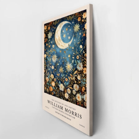 Πινακας σε καμβά WILLIAM MORRIS - MOON AND STARS 5 - William Morris Sticky 2