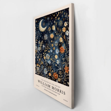 Πινακας σε καμβά WILLIAM MORRIS - MOON AND STARS 6 - William Morris Sticky 2