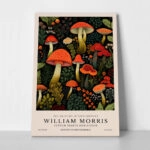 Πινακας σε καμβά WILLIAM MORRIS - MUSHROOM 1
