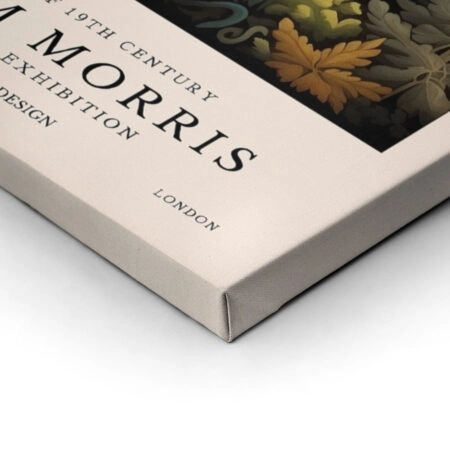 Πινακας σε καμβά WILLIAM MORRIS - MUSHROOM 2 - William Morris Sticky 1