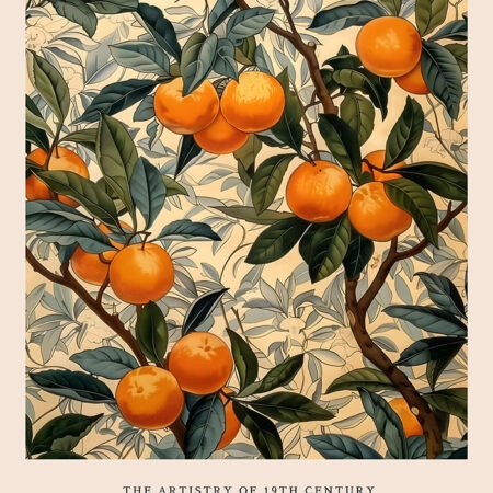 Πινακας σε καμβά WILLIAM MORRIS - ORANGE TREE - William Morris Sticky 5