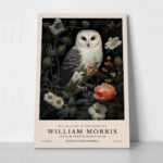 Πινακας σε καμβά WILLIAM MORRIS - OWL 2
