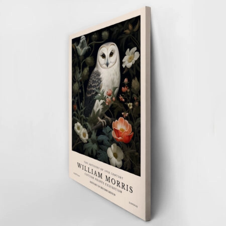 Πινακας σε καμβά WILLIAM MORRIS - OWL 2 - William Morris Sticky 2