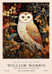 Πινακας σε καμβά WILLIAM MORRIS - OWL 3