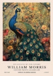 Πινακας σε καμβά WILLIAM MORRIS - PEACOCK 4