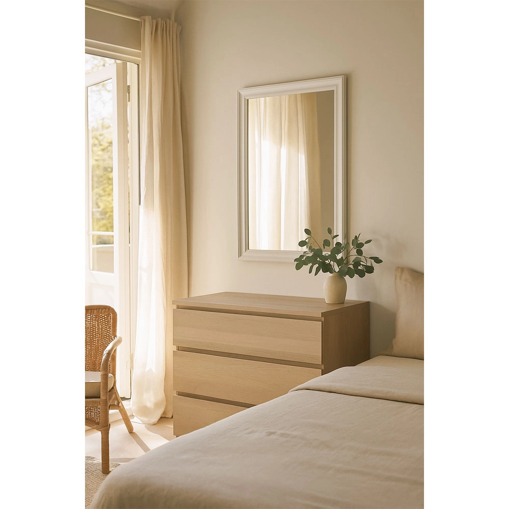 FRAME ΚΑΘΡΕΠΤΗΣ ΛΕΥΚΟ 60x3x80cm
