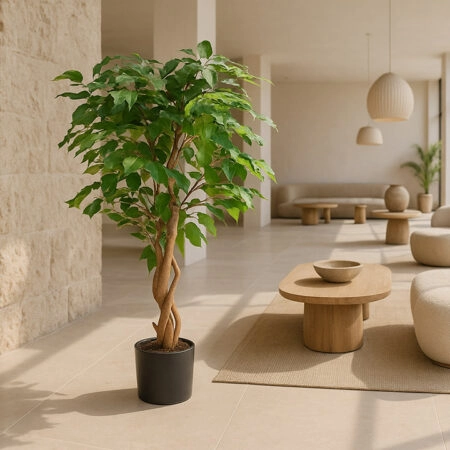 ΤΕΧΝΗΤΟ ΔΕΝΤΡΟ FICUS TREE YΨΟΣ 120cm - Τεχνητοι Φικοι Sticky 4