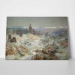 Πινακας σε καμβά ALPHONSE MUCHA - AFTER THE BATTLE OF GRUNWALD