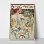 Πινακας σε καμβά ALPHONSE MUCHA - BISCUITS LEFEVRE UTILE