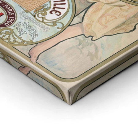 Πινακας σε καμβά ALPHONSE MUCHA - BISCUITS LEFEVRE UTILE - Alphonse Mucha Sticky 1