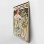 Πινακας σε καμβά ALPHONSE MUCHA - BISCUITS LEFEVRE UTILE