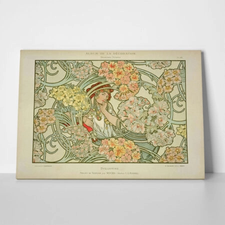 Πινακας σε καμβά ALPHONSE MUCHA - BYZANTINE