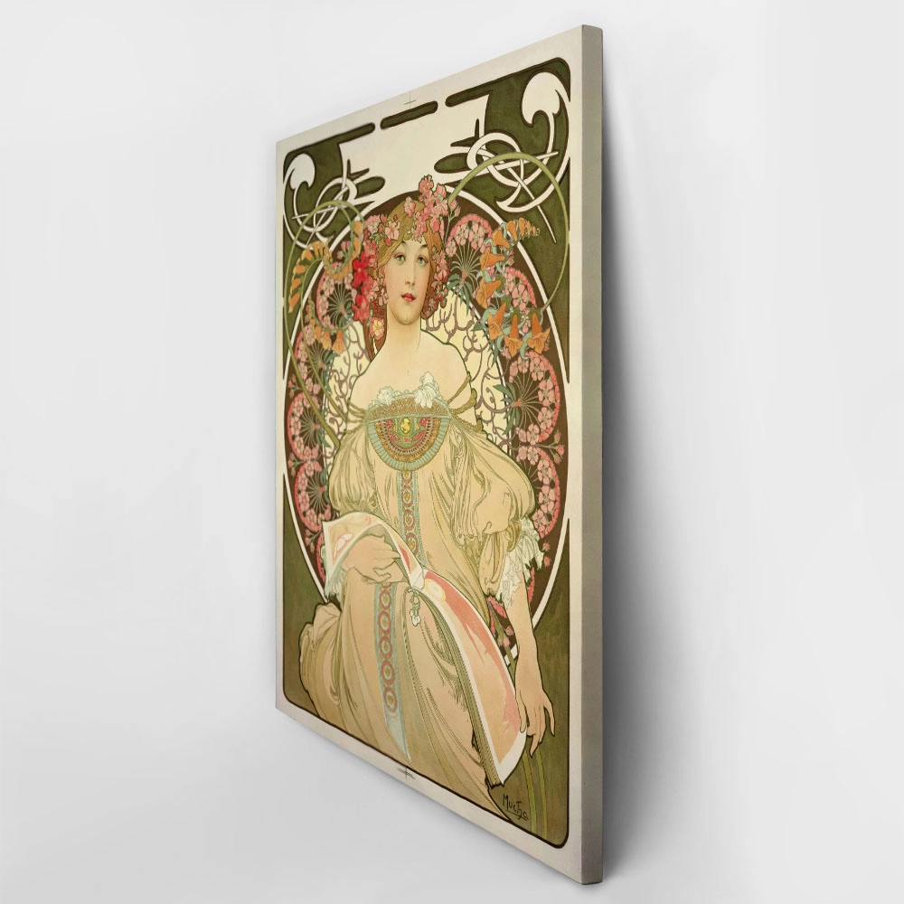 Πινακας σε καμβά ALPHONSE MUCHA - DAYDREAM