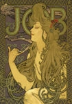 Πινακας σε καμβά ALPHONSE MUCHA - JOB 1896