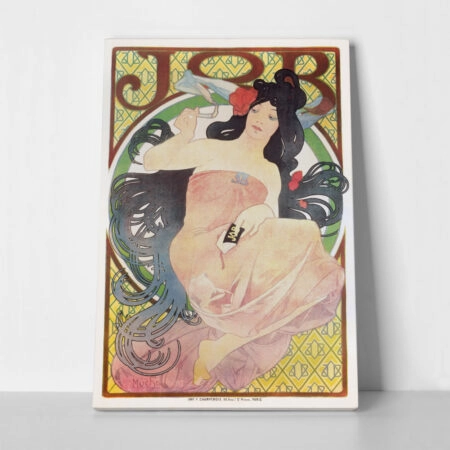 Πινακας σε καμβά ALPHONSE MUCHA - JOB