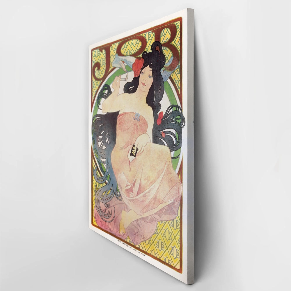 Πινακας σε καμβά ALPHONSE MUCHA - JOB