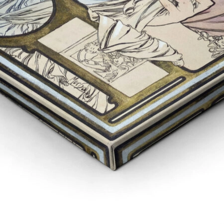 Πινακας σε καμβά ALPHONSE MUCHA - LANCE PARFUM RODO - Alphonse Mucha Sticky 1