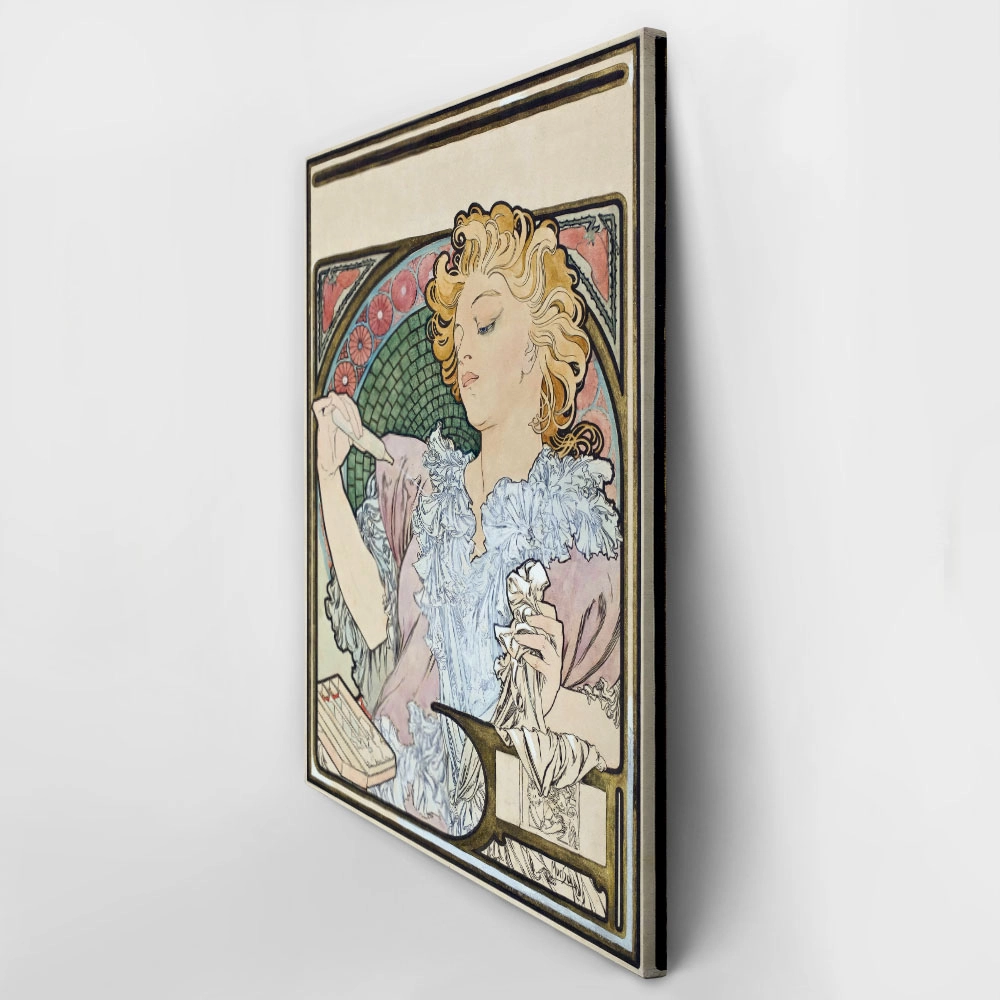 Πινακας σε καμβά ALPHONSE MUCHA - LANCE PARFUM RODO