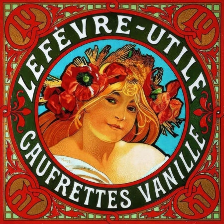 Πίνακας σε καμβά ALPHONSE MUCHA - LEFEVRE UTILE - Alphonse Mucha Sticky 5