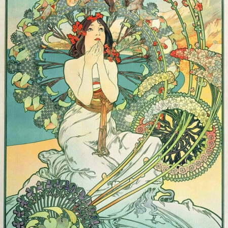 Πινακας σε καμβά ALPHONSE MUCHA - MONACO MONTE CARLO - Alphonse Mucha Sticky 5