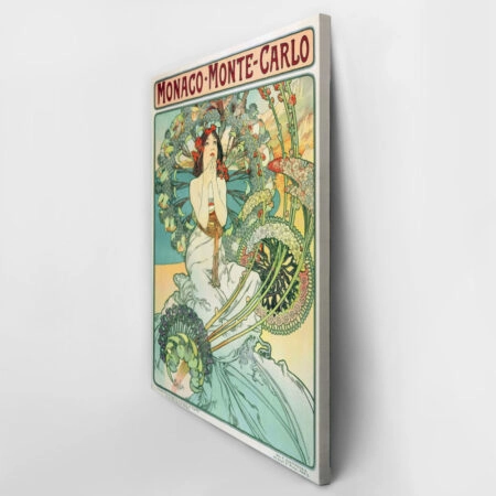 Πινακας σε καμβά ALPHONSE MUCHA - MONACO MONTE CARLO - Alphonse Mucha Sticky 2