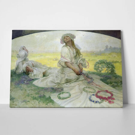 Πινακας σε καμβά ALPHONSE MUCHA - SONG OF BOHEMIA