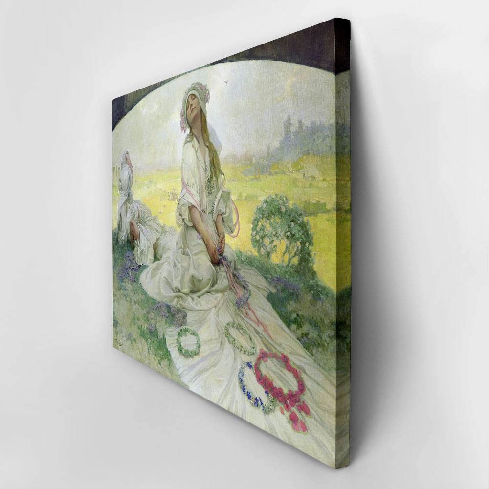 Πινακας σε καμβά ALPHONSE MUCHA - SONG OF BOHEMIA
