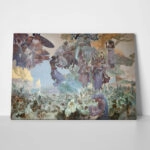 Πινακας σε καμβά ALPHONSE MUCHA - THE CELEBRATION OF SVANTOVIT ON RUGEN
