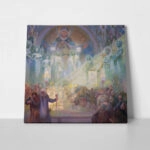 Πίνακας σε καμβά ALPHONSE MUCHA - THE HOLY MOUNT ATHOS