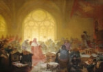 Πινακας σε καμβά ALPHONSE MUCHA - THE HUSSITE KING JIRI OF PODEBRADY