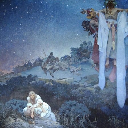 Πινακας σε καμβά ALPHONSE MUCHA - THE SLAVS IN THEIR ORIGINAL HOMELAND - Alphonse Mucha Sticky 5