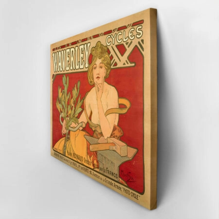 Πινακας σε καμβά ALPHONSE MUCHA - WAVERLEY CYCLES - Alphonse Mucha Sticky 2