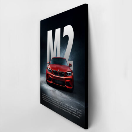 Πινακας σε καμβά BMW M2 RED - Αυτοκινητα Sticky 2
