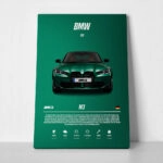 Πινακας σε καμβά BMW M3 SPECS