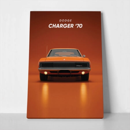 Πινακας σε καμβά CHARGER 70'S - Αυτοκινητα