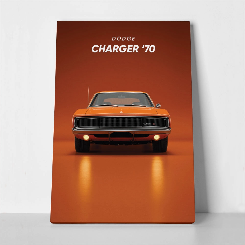 Πινακας σε καμβά CHARGER 70'S