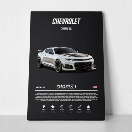 Πινακας σε καμβά CHEVROLET CAMARO IMPERIAL - Αυτοκινητα
