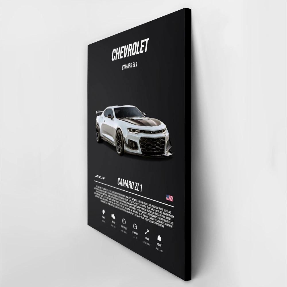 Πινακας σε καμβά CHEVROLET CAMARO IMPERIAL