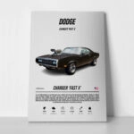 Πινακας σε καμβά DODGE CHARGER FAST X