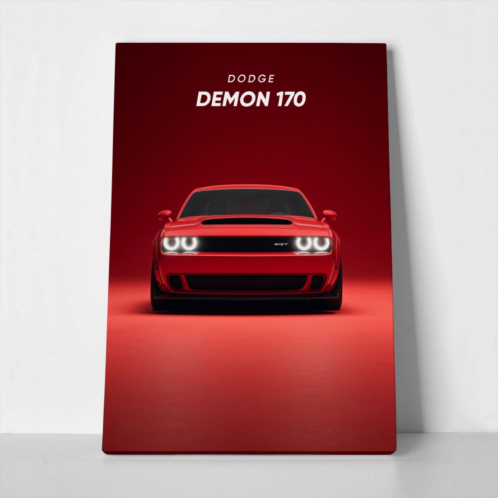 Πινακας σε καμβά DODGE DEMON 170